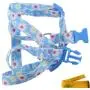 Wiz BBQT Adjustable Breakaway Flower Printed Dog Cat Pet Harness and Leash Set for Dogs Cats Pets
