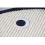Cat Scratcher Mat，Ji Speed Natural Sisal Anti Scratch Pad Soft Plush Fish Style Scratcher Cat Toy, Reverse Side Non-skid Oxford Cloth, 25'' x 16''