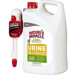 Nature’s Miracle P-97004 Urine Destroyer Dog, For Tough Urine Messes,Accushot 170 Oz