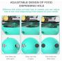 QAZSE Cat Puzzle Feeder Toy Tumbler Treat Interactive Food Dispenser Slow Feeding Cat Toy with Cat Wand