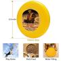 Pet Frisbee Flying Disc Dog Toy - Multifunction Goupi Mains Rouge
