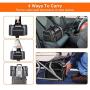 MASKEYON TSA Airline Approved Soft Sided Pet Carrier Top Loading 4 Side Expandable Large Travel Cats Carrier Collapsible with 3 Removable Washable Pads and 3 Pockets for Cats Kitten and Small Dogs