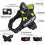 RubRab Dog Vest Harness with 2 Free Service Dog Patches Comfortable Padded Dog Training Vest with Handle Woven Polyester Nylon, Comfy Mesh Padding Reflective Breathable Adjustable Pet Halters RubRab Dog Vest Harness with 2 Free Service Dog Patches Comfortable Padded Dog Training Vest with Handle Woven Polyester Nylon, Comfy Mesh Padding Reflective Breathable Adjustable Pet Halters