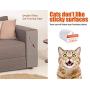 OUKE Furniture Protectors from Cats - Cat Repellent for Furniture - Cat Scratch Deterrent - Cat Couch Protector - Scratch pad - Cat Couch - Cat Scratcher - Cat Training Tape