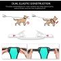 PoyPet No Pull Dog Harness, [Upgraded Version] No Choke Front Lead Dog Reflective Harness, Adjustable Soft Padded Pet Vest with Easy Control Handle for Small to Large Dogs