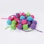 ocijf179 Pet Toy 24Pcs/Set Cat Toy String Knotted Ball Mouse Molar Anti-bite Gift Box Pet Supply - Random Color ocijf179 Pet Toy 24Pcs/Set Cat Toy String Knotted Ball Mouse Molar Anti-bite Gift Box Pet Supply - Random Color