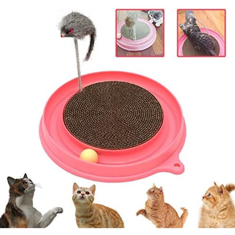 Auoon Cat Scratcher Toy Turbo