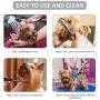 AUSHEN Dog Clippers,Dog Grooming Clippers with High Power for Thick Heavy Coats Professional Rechargeable Cordless Low Noise Dog Hair Shaver for Small & Large Dogs Cats and Other Pet