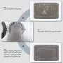 JoicyCo Dog Bed Crate Pad Mat 35''/42''/47'' Washable Pet Bed Cat Beds Soft Dog Mattress- Anti-Slip Kennel Pad Luxury Color (35IN, Clay Gray) JoicyCo Dog Bed Crate Pad Mat 35''/42''/47'' Washable Pet Bed Cat Beds Soft Dog Mattress- Anti-Slip Kennel Pad Luxury Color (35IN, Clay Gray)