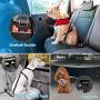 URPOWER Upgraded Dog Seat Belt 3-in-1 Dog Car Seatbelts 2 Pack Adjustable Pet Seat Belt for Vehicle Nylon Pet Safety Seat Belts Heavy Duty & Elastic & Durable Car Seat Belt for Dogs, Cats and Pets