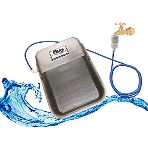 Athena & Brando Co. Automatic Self-Filling Never Empty Endless Pet Water Bowl - Garden Hose Faucet Quick Connect Kit