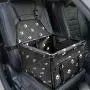 HIPPIH Dog Car Seats for Small Dogs, Collapsible Pet Booster Car Seat for Vehicles, Waterproof Puppy Car Seat Suitable for Medium Pets Under 11 lb, Upgraded HIPPIH Dog Car Seats for Small Dogs, Collapsible Pet Booster Car Seat for Vehicles, Waterproof Puppy Car Seat Suitable for Medium Pets Under 11 lb, Upgraded