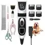 KIKKY Dog Clippers, Dog Grooming Clippers Dog Grooming Kit Electric Hair Clippers Set for Dogs Cats Pets KIKKY Dog Clippers, Dog Grooming Clippers Dog Grooming Kit Electric Hair Clippers Set for Dogs Cats Pets