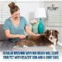 Pet Craft Supply Self-Cleaning Pet Grooming Hair Deshedding Brush Tool for Small Dogs and Cats with Short to Long Hair