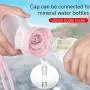 TwoEar Dog Water Bottle, Pet Water Bottle for Dogs, Leak Proof Portable Dog Water Dispenser, Portable Dog Bowl Travel Water Bottle, Pets Outdoor Hiking Walking Dog Accessory, Food Grade Plastic TwoEar Dog Water Bottle, Pet Water Bottle for Dogs, Leak Proof Portable Dog Water Dispenser, Portable Dog Bowl Travel Water Bottle, Pets Outdoor Hiking Walking Dog Accessory, Food Grade Plastic