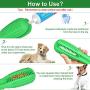 Dog Chew Toothbrush Toy, Dog Chew Toys for Aggressive Chewers, Chew Toothbrush Stick for Dental Care, Dog Teeth Cleaning Toy Natural Rubber Dental Care Chew Proof Dog Toy for Large Dog Pets