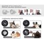 Pecute Large Dog Nail Grinder Rechargeable Electric Dog Nail Trimmer for Paw Grooming Gentle and Painless Nail Clippers for Medium and Large Dogs (2H Quick USB Charge 14H Long Work Time)