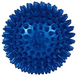 SPNORD Spiky Squeaker Ball Dog Toy, TPR Durable Bouncy Teeth Cleaning Fetching Training Pet Toy for Dogs