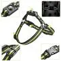 Easy Lock Dog Harness,Leash,for Small Large Dogs Puppy Breed, No-Pull, Magnetic Clasp Reflective Vest(SML) Easy Lock Dog Harness,Leash,for Small Large Dogs Puppy Breed, No-Pull, Magnetic Clasp Reflective Vest(SML)