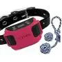 OCEVEN Wireless Dog Fence System with GPS, Outdoor Pet Containment System Rechargeable Waterproof Collar EF851S, Red, for 15lbs-120lbs Dogs with 2pcs Toys for Free OCEVEN Wireless Dog Fence System with GPS, Outdoor Pet Containment System Rechargeable Waterproof Collar EF851S, Red, for 15lbs-120lbs Dogs with 2pcs Toys for Free
