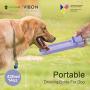 VIBON Redminut Authorized Portable Drinking Bottle for Dog 420ml/14oz (Pink)