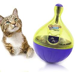 Cat Toys Educational Toys Leakage Toys Pet Cat Training Toys Drum Design Puzzle Dogs Weight Loss Toys