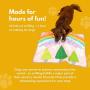 Pawzzle Mat - Explorer of the Rainbow Forest - Interactive Dog Feeding Snuffle Mat for Small Medium Large Dogs, Encourage Foraging Skills, Great for Nosework & Scent Training, Relieve Stress & Boredom