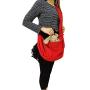 Tiger Mama Reversible Pet Sling Carrier for Pets Up to 12+ lbs