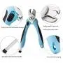 BENCMATE Dog Nail Clippers, Professional Pet Nail Clippers with Safety Guard to Avoid Over-Cutting Nails Durable Razor Sharp Blades Dog Nail Trimmer with Nail File BENCMATE Dog Nail Clippers, Professional Pet Nail Clippers with Safety Guard to Avoid Over-Cutting Nails Durable Razor Sharp Blades Dog Nail Trimmer with Nail File