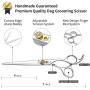 Dream Reach Professional Dog Grooming Straight, Curved, Thinning/Blending/Chunking Scissors Kit, JP-440C Stainless Steel Pet Cat Hair Cutting/Trimming Shears