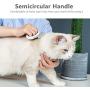 Pet Hair Removal Comb Shedding Brush, Effective Removing Matted Fur, Knots and Tangles Grooming Massage Tool for Short & Long Hair Cats Dogs
