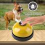Dog Training Bells Round Paw Button Rubber for Cats Potty Training Food Door Water Alert Communication Interactive Device Indoor Outdoor Toys