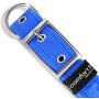 Metric USA Comfort Fit Soft Padded Dog Collar for Small Medium Large Dogs with Buckle Adjustable Comfortable Pet Collar, Blue, Small (6.5''-9'')