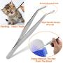 4PCS Upgraded Dog Grooming Brush and Comb Set, Gentle Dog Shampoo Brush, Dog Brush for Shedding and Grooming & Dog Comb, Pet Bath Brush for Dogs & Cats With Long Short Hair