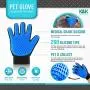 K&K Pet Grooming Gloves Gift Set. Premium Deshedding Gloves for easy, mess-free grooming of Dogs, Cats, Rabbits and Horses with Long/Short/Curly fur. 1 Pair Gentle Hair Remover Mitt & Storage Bag K&K Pet Grooming Gloves Gift Set. Premium Deshedding Gloves for easy, mess-free grooming of Dogs, Cats, Rabbits and Horses with Long/Short/Curly fur. 1 Pair Gentle Hair Remover Mitt & Storage Bag