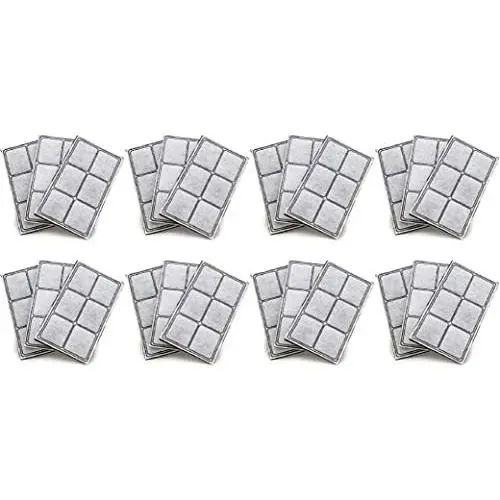 NISPIRA Premium Platium Charcoal Water Filter Replacement for Drinkwell Pet Fountain - 24 Filters NISPIRA Premium Platium Charcoal Water Filter Replacement for Drinkwell Pet Fountain - 24 Filters