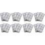 NISPIRA Premium Platium Charcoal Water Filter Replacement for Drinkwell Pet Fountain - 24 Filters
