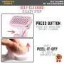 Emperor Pets Self Cleaning Slicker Brush for Dogs & Cats - Removes Tangled Hair, Undercoat Brush for Dogs, Dog Grooming Brush, Great Dog Brush for Shedding Long Hair Dog Brush Long Hair Cat Brush Emperor Pets Self Cleaning Slicker Brush for Dogs & Cats - Removes Tangled Hair, Undercoat Brush for Dogs, Dog Grooming Brush, Great Dog Brush for Shedding Long Hair Dog Brush Long Hair Cat Brush