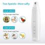 Dog Nail Grinder Upgraded, Pet Nail Grinder Electric Rechargeable Pet Nail Trimmer Painless Paws Grooming & Smoothing for Small Medium Large Dogs & Cats (White)