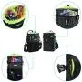 PHILORN Dog Training Treats Pouch, Water-Resistant Reflective Pet Dog Treat Pouch Bag with Poop Bag and Built-in Dispenser, Collapsible Bowl, Clicker, Easy-to-Clean Liner, 3 Ways to Wear PHILORN Dog Training Treats Pouch, Water-Resistant Reflective Pet Dog Treat Pouch Bag with Poop Bag and Built-in Dispenser, Collapsible Bowl, Clicker, Easy-to-Clean Liner, 3 Ways to Wear