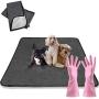 C&Y Washable Dog Pee Pads 72'' x 72'',Non-Slip Dog Pee Pads with Great Absorbency,Reusable Waterpoof Puppy Whelphing Mat for Training, Travel, Whelping