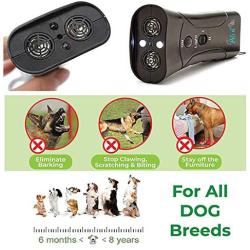 Pets et Us Anti Barking Device to Stop Dog Barking, Dog Trainer & Control Effective Range of 16.4 Ft, Safe for Pets Indoors and Outdoors