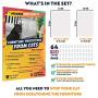 Panther Armor Furniture Protectors from Cat Scratch - 8(Eight)-Pack – Couch Guards for Cats - 4-Pack XL 17''L 12''W + 4-Pack Large 17''L 10''W Cat Scratch Deterrent - Couch Corner Cat Scratch Repellent