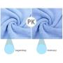 Legendog Dog Towels, 2PCS Super Absorbent Pet Bath Towel Microfiber Dog Drying Towel for Small, Medium, Large Dogs and Cats, Dog Towel for Indoor and Outdoor with Pet Bath Brush (Blue + Pink)