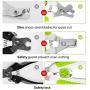 YUTANG Dog & Cat Nail Clippers, Pet Nail Clippers with Safety Guard to Avoid Over Cutting, Professional Nail Clippers for Dogs and Cats Built-in Nail File, Sharp and Safe