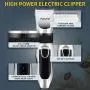 Petural Dog Clippers, Quiet Pet Hair Clippers Trimmer, Rechargeable Cordless Dog Grooming Kit, Electric Pets Hair Trimmers with Stainless Steel Blades for Dogs Cats Pets Long Short Hair