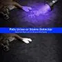 Black Light, morpilot 51 LED UV Flashlight Rechargeable Blacklight Torch Light Pet Urine Detector for Dry Dog Urine, Pet Stains, Verifying Money Documents, Battery Included Black Light, morpilot 51 LED UV Flashlight Rechargeable Blacklight Torch Light Pet Urine Detector for Dry Dog Urine, Pet Stains, Verifying Money Documents, Battery Included