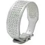 Beirui Rhinestones Dog Collars - 2'' Width with 5 Rows Full Sparkly Crystal Diamonds Studded PU Leather - Beautiful Bling Pet Appearance for Medium & Large Dogs Beirui Rhinestones Dog Collars - 2'' Width with 5 Rows Full Sparkly Crystal Diamonds Studded PU Leather - Beautiful Bling Pet Appearance for Medium & Large Dogs