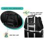 PetAmi Premium Airline Approved Soft-Sided Pet Travel Carrier | Ventilated, Comfortable Design with Safety Features | Ideal for Small to Medium Sized Cats, Dogs, and Pets