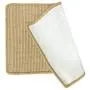 Downtown Pet Supply Natural Cat Scratching Mat with Premium Sisal, Exerciser Mat Toy for Kitty with Non Slip Backing